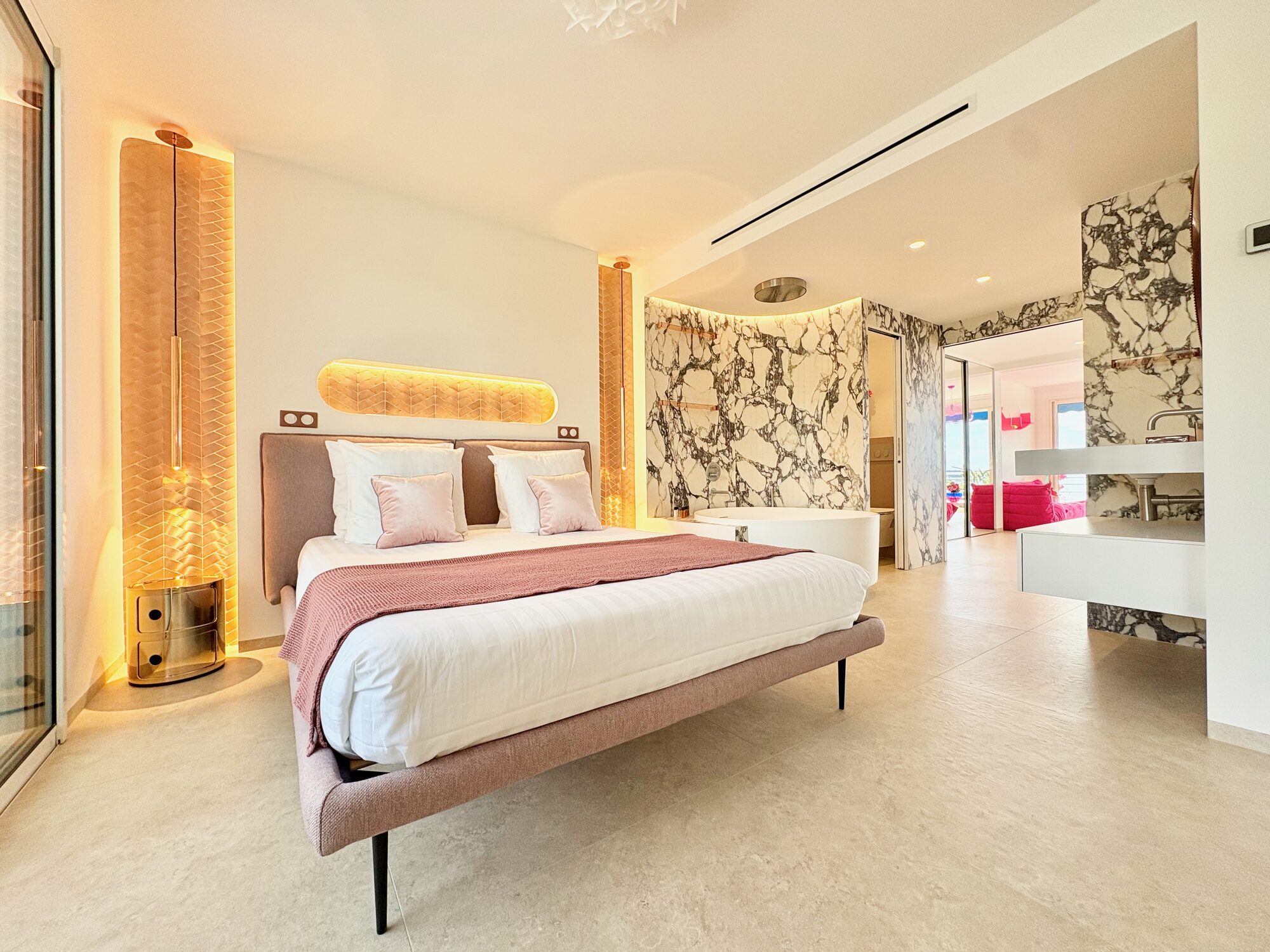 Suite principal, vista general, Royal Pink
